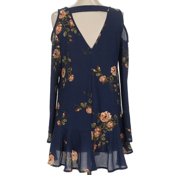💎NEW: Altar’d State - Navy Floral Shift Dress - Picture 3 of 9